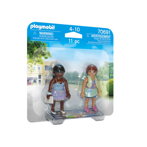 Playmobil 70691 Duo pack Shopping-Girls ¡City Life!