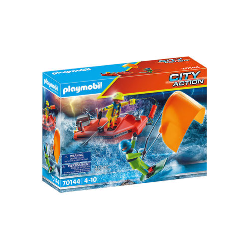 Playmobil 70144 Rescate del Kite-surf ¡City Action!