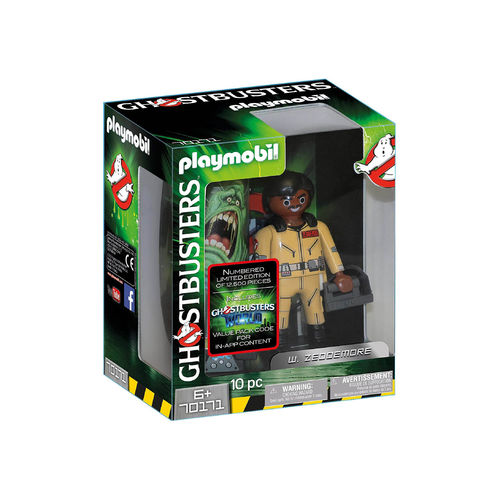 Playmobil 70171 W. Zeddemore ¡Ghostbusters!