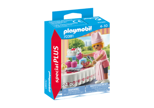 Playmobil 70381 Special Plus Pastelera con repostería ¡City Life!