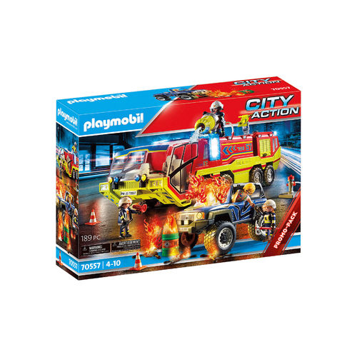 Playmobil 70557 Rescate con camión de bomberos ¡City Action!