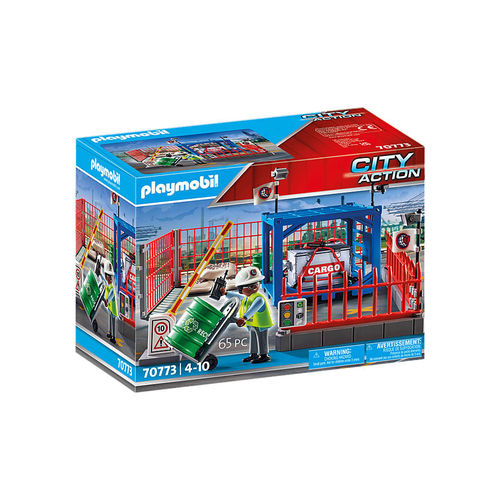 Playmobil 70773 Depósito de carga ¡City Action!