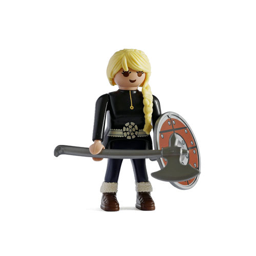 Playmobil Guerrera vikinga con hacha ¡Mercadillo!
