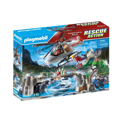 Playmobil 70663 Rescate en el Gran Cañon ¡Rescue!
