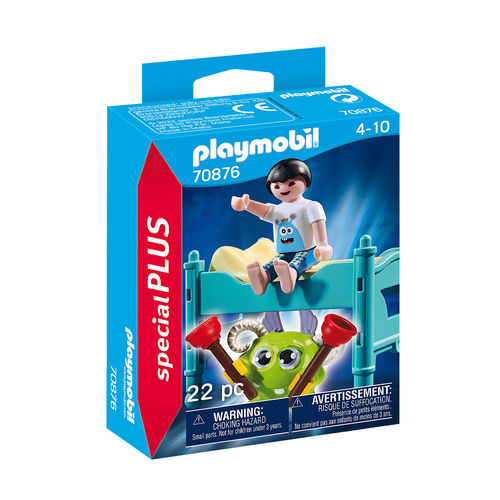 Playmobil 70876 Special Plus Niño con Monstruo ¡Nuevo!