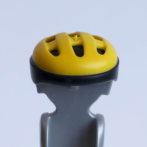 Playmobil Casco ciclista amarillo negro ¡Despiece!