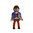 Playmobil Chico con pantalón naranja y chaleco azul ¡Mercadillo!