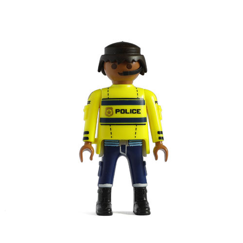 Playmobil Policia amarillo y azul básico ¡Mercadillo!