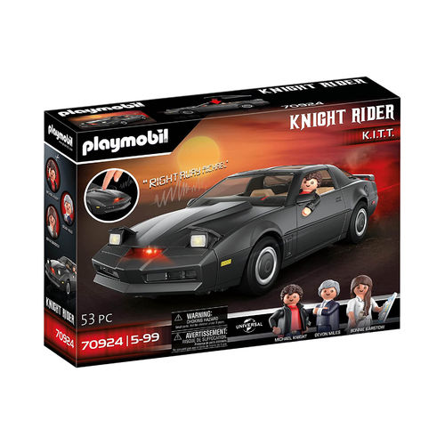 Playmobil 70924 Knight Rider - El coche fantástico ¡K.I.T.T.!