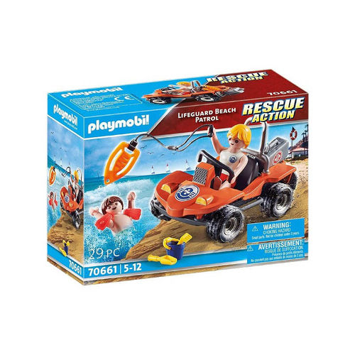 Playmobil 70661 Patrulla salvavidas playa ¡Rescue!