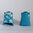 Playmobil Torso chica azul con flores ¡Despiece!