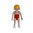 Playmobil Chica rubia con body rojo ¡Mercadillo!