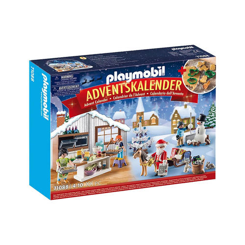 Playmobil 71088 Calendario de Adviento - Pastelería Navideña ¡Navidad!