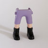 Playmobil Piernas pantalón corto violeta ¡Despiece!