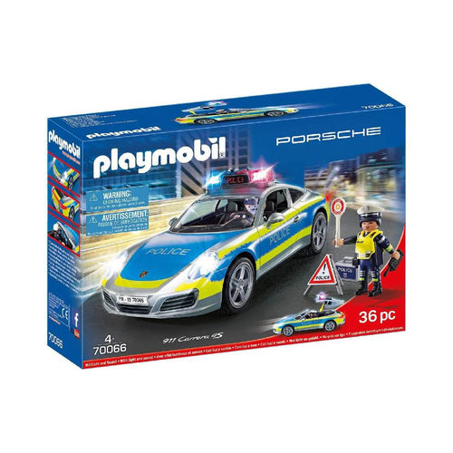 Playmobil 70066 Porsche 911 Carrera 4S Policía ¡Porsche!