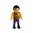 Playmobil Niño con vaqueros y suéter amarillo ¡Mercadillo!