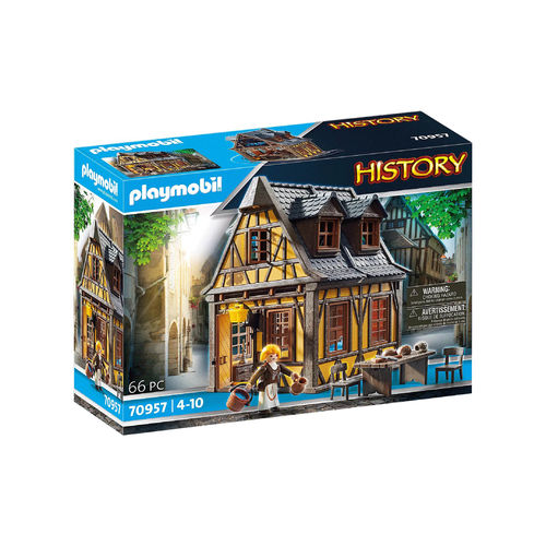 Playmobil 70597 Casa medieval amarilla ¡History!