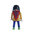 Playmobil Chica amarilla azul con pañuelo rojo ¡Mercadillo!