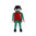 Playmobil Aldeano de verde rojo ¡Mercadillo!