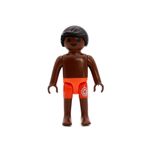 Playmobil Niño con bañador naranja ¡Mercadillo!