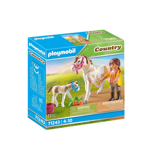 Playmobil 71243 Caballo con Potro ¡Country!