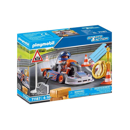 Playmobil 71187 Kart de Carreras ¡Set de regalo!