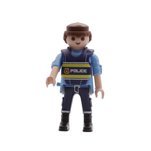 Playmobil Policia con chaleco azul ¡Mercadillo!