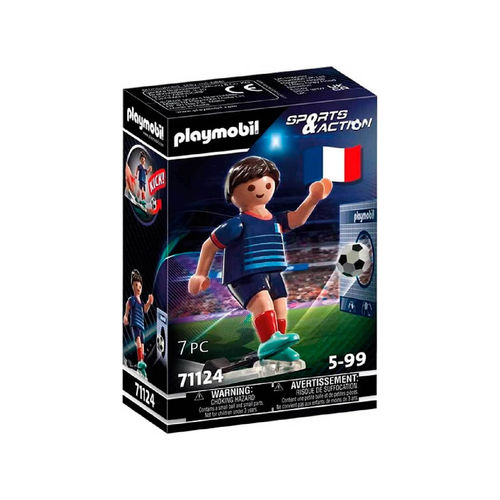 Playmobil 71124 Futbolista Francia B ¡Sports!