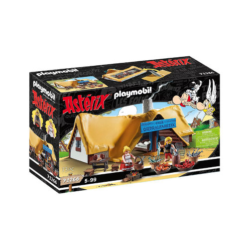Playmobil 71266 Astérix: la Cabaña de Ordenalfabetix ¡Asterix!