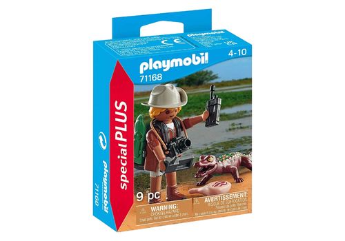 Playmobil 71168 Explorador con caimán ¡Special Plus!