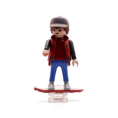 Playmobil Marty McFly en skate volador ¡Mercadillo!