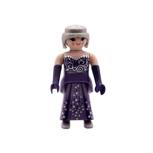 Playmobil Dama vestido de noche violeta ¡Mercadillo!