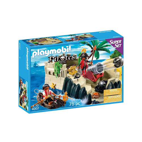 Playmobil 4007 Bastión de piratas ¡Superset!