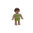 Playmobil Bebé castaño de verde y blanco ¡Mercadillo!