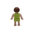 Playmobil Bebé castaño de verde y blanco ¡Mercadillo!