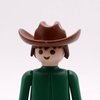 Playmobil Sombrero vaquero ala ancha marrón rojizo ¡Despiece!