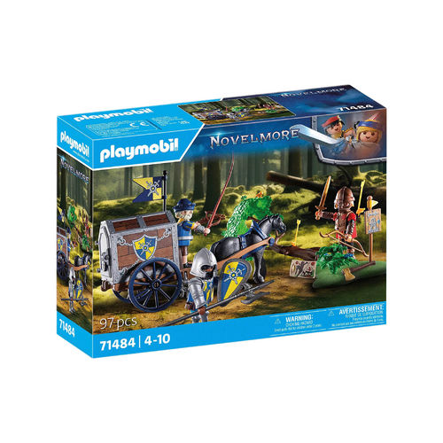 Playmobil 71484 Convoy de Novelmore con bandido ¡Novelmore!