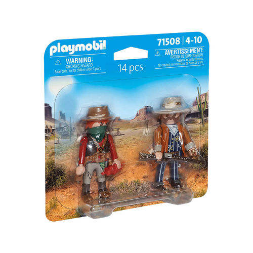 Playmobil 71508 Bandido y Sheriff ¡Western!