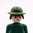 Playmobil Sombrero redondo verde ¡Despiece!