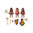 Playmobil 70672 Set de 3 caballeros de Burnham ¡Novelmore!
