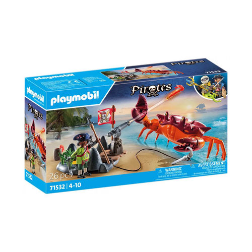 Playmobil 71532 Batalla con el cangrejo gigante ¡Pirates!