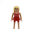 Playmobil Chica rubia de rojo con faldita ¡Mercadillo!