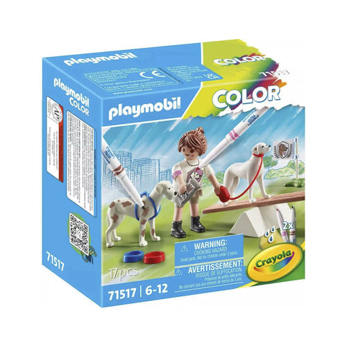 Playmobil 71517 Adiestramiento de perros ¡Color!