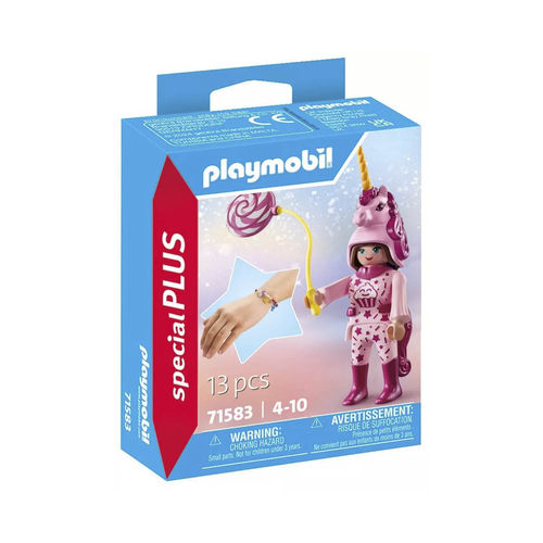 Playmobil 71583 Mujer con disfraz de Unicornio ¡Special Plus!
