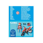 Playmobil 9357 Special Plus Piloto con moto de cross ¡Descatalogado! | clickclack.es