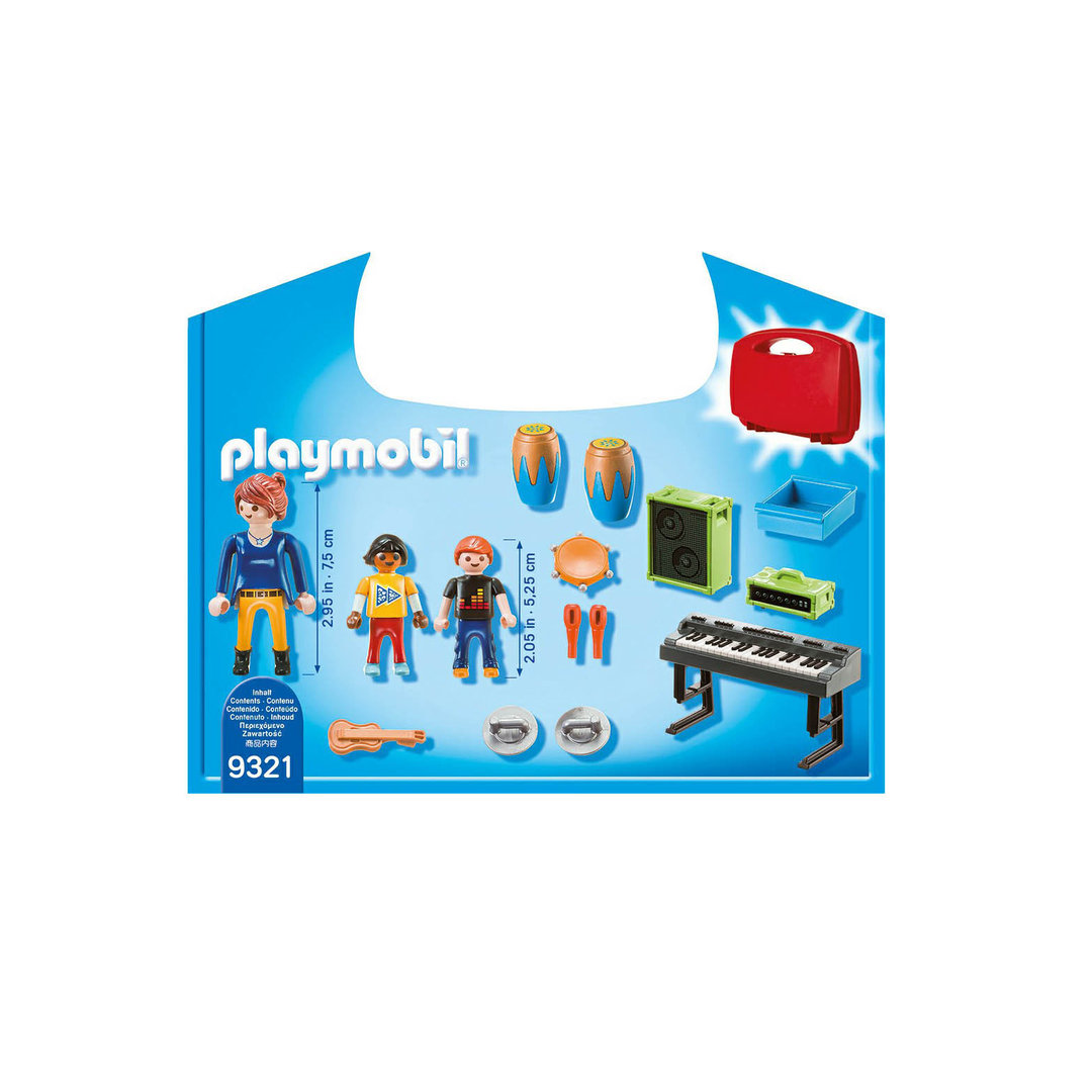 Playmobil 9321 Maletín Clase de música ¡Descatalogado! | clickclack.es