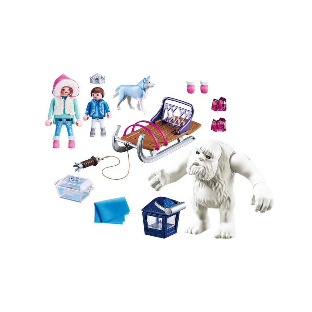 Playmobil 9473 Troll de las nieves con trineo ¡Magic! | clickclack.es