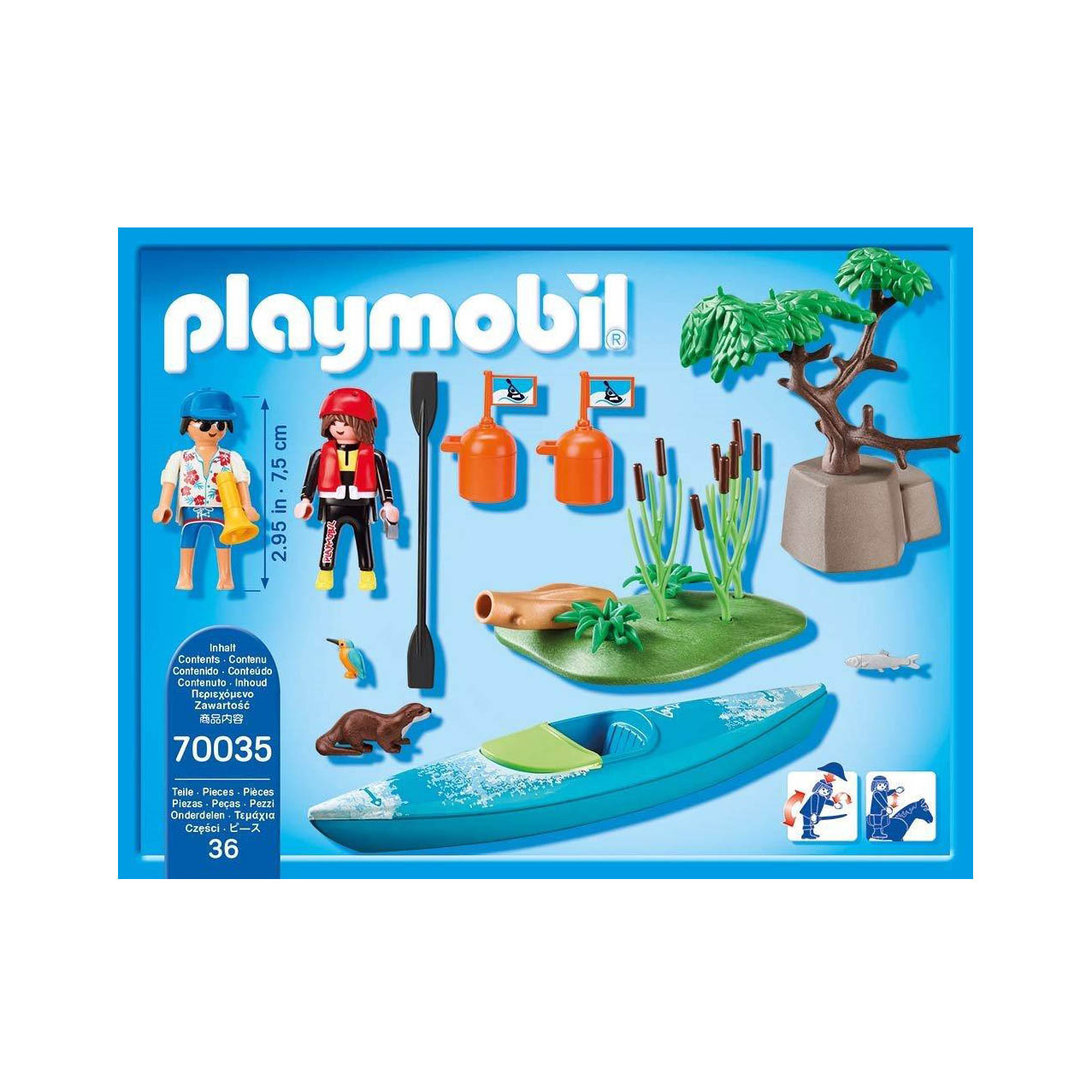 Playmobil 70035 Starter Pack Excursión con canoa ¡Country! | clickclack.es