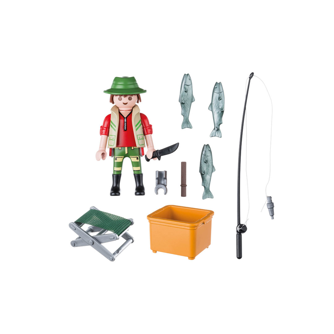 Playmobil 70063 Special Plus Pescador ¡Country! | clickclack.es