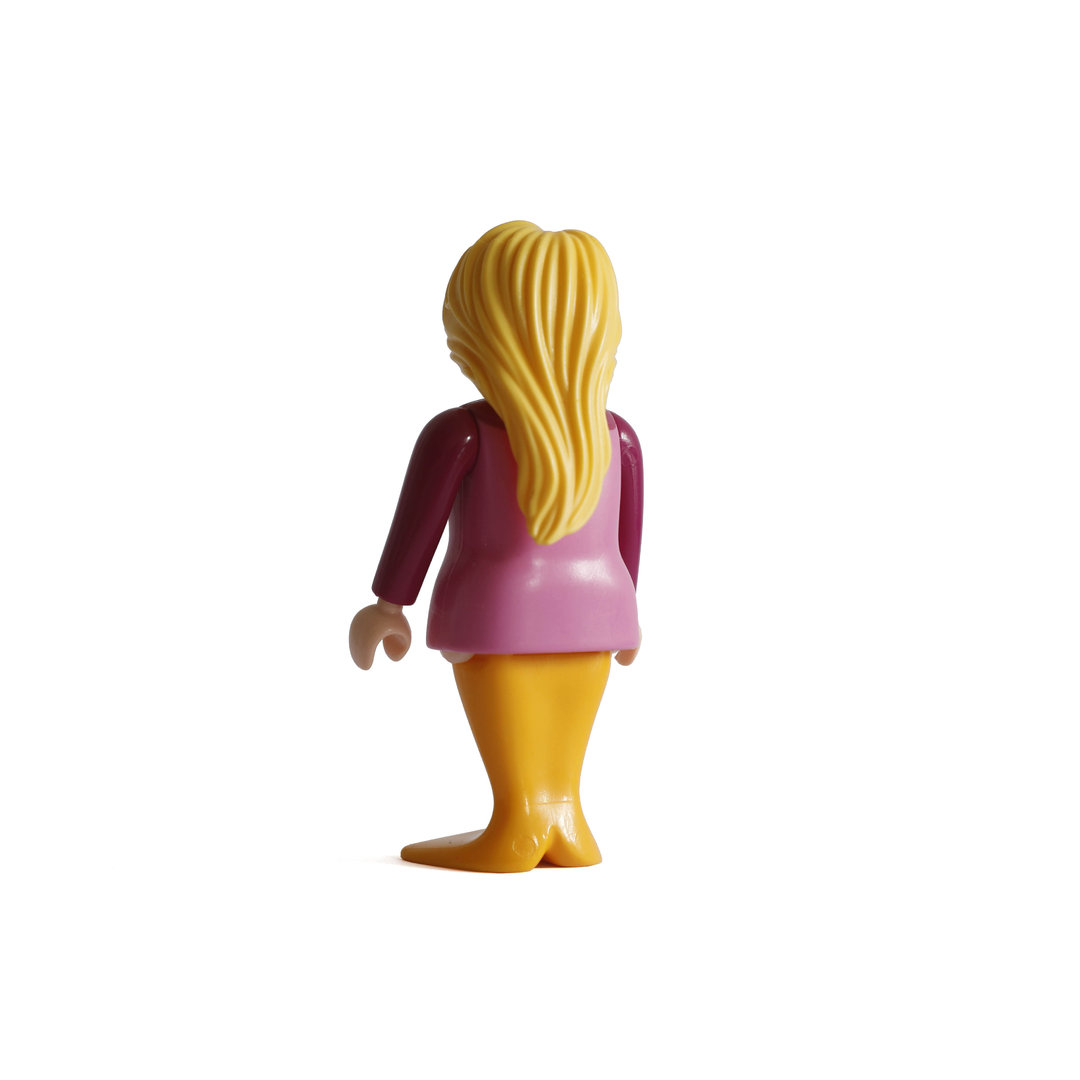 Playmobil Sirena naranja de pelo rubio ¡Mercadillo! | clickclack.es